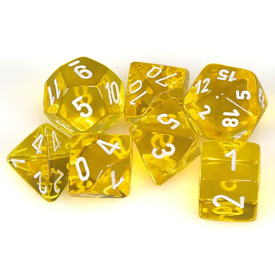 Chessex 7-Set Cube polyhedral dice