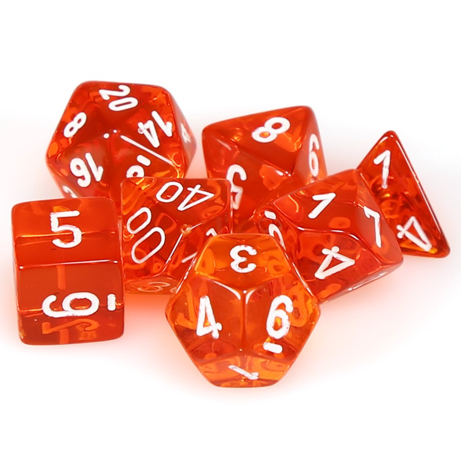 Chessex 7-Set Cube polyhedral dice