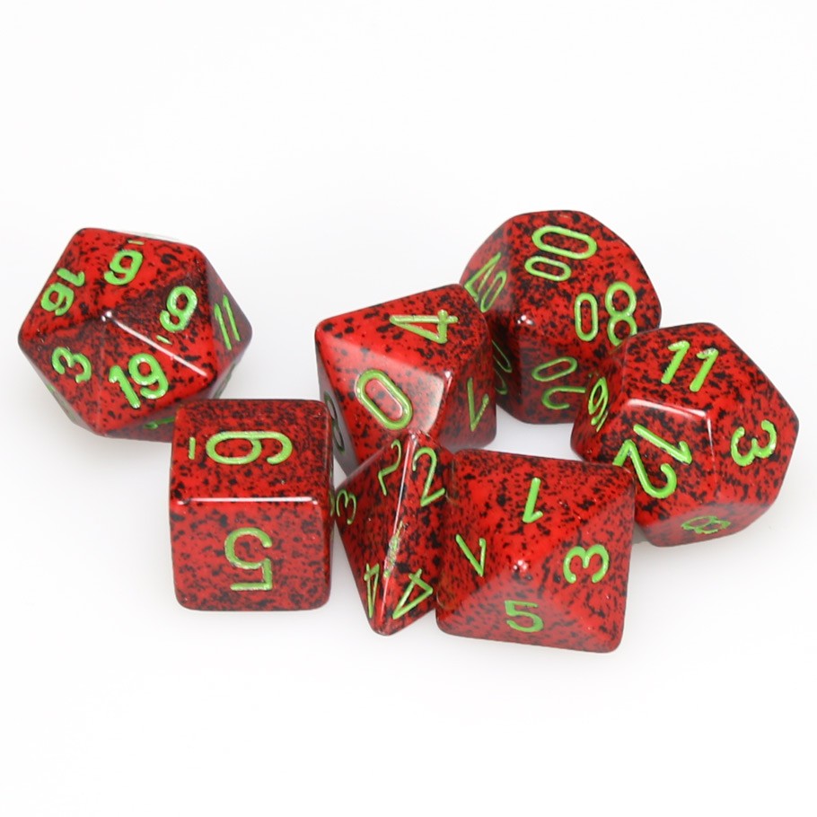 Chessex 7-Set Cube polyhedral dice