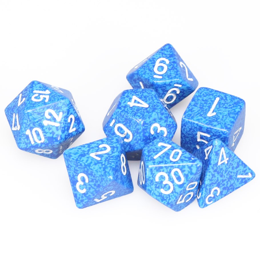 Chessex 7-Set Cube polyhedral dice