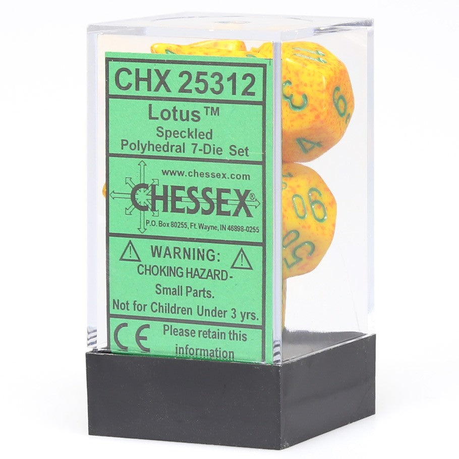 Chessex 7-Set Cube polyhedral dice