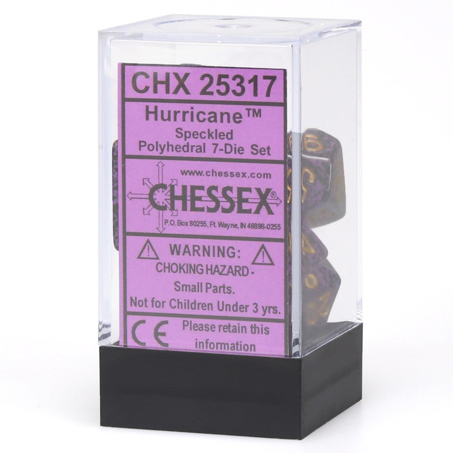 Chessex 7-Set Cube polyhedral dice