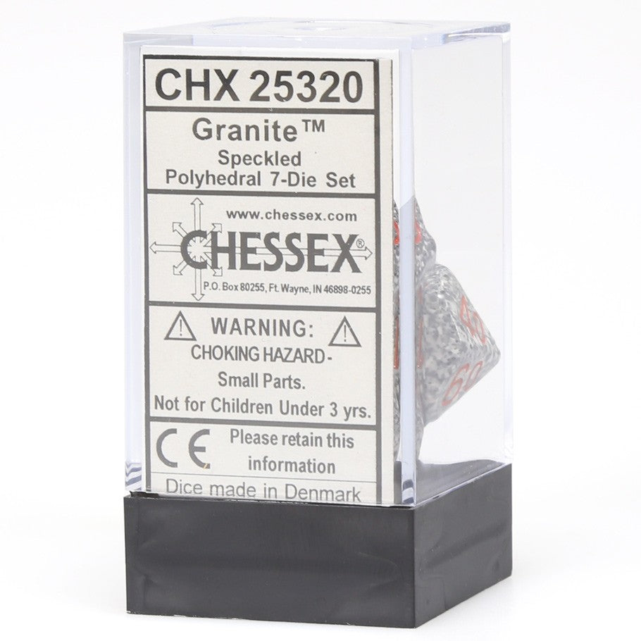 Chessex 7-Set Cube polyhedral dice