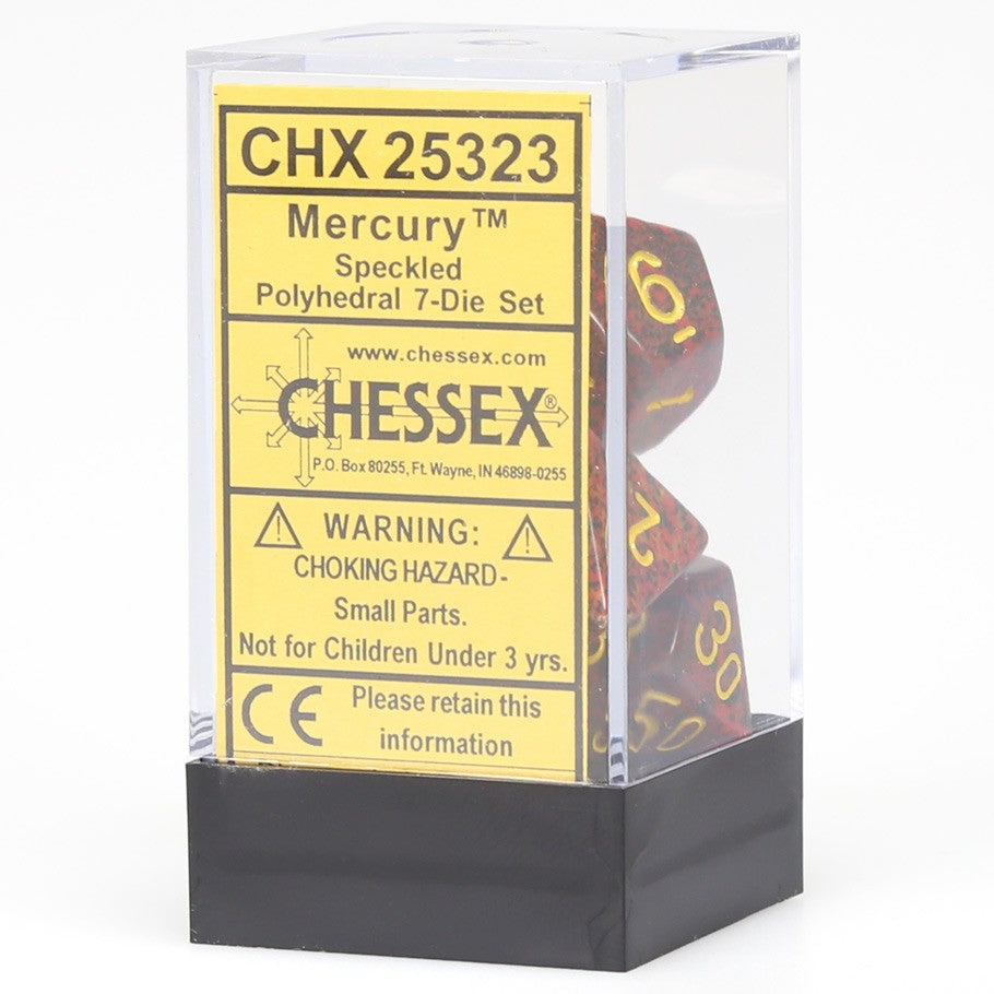 Chessex 7-Set Cube polyhedral dice