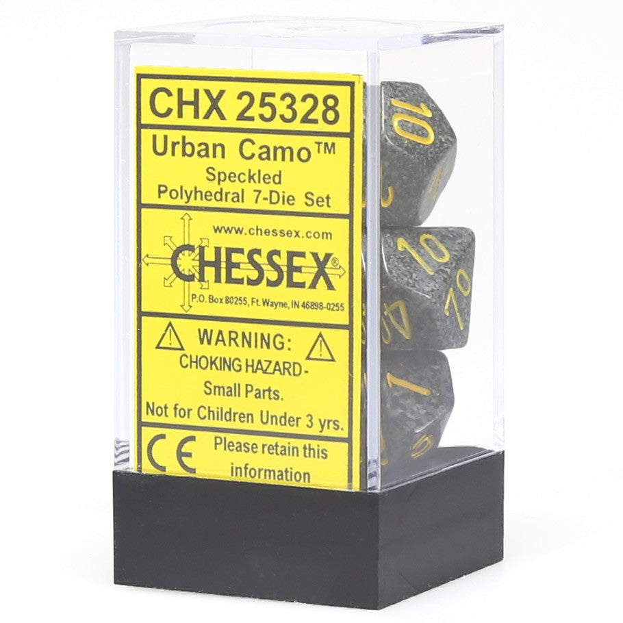 Chessex 7-Set Cube polyhedral dice