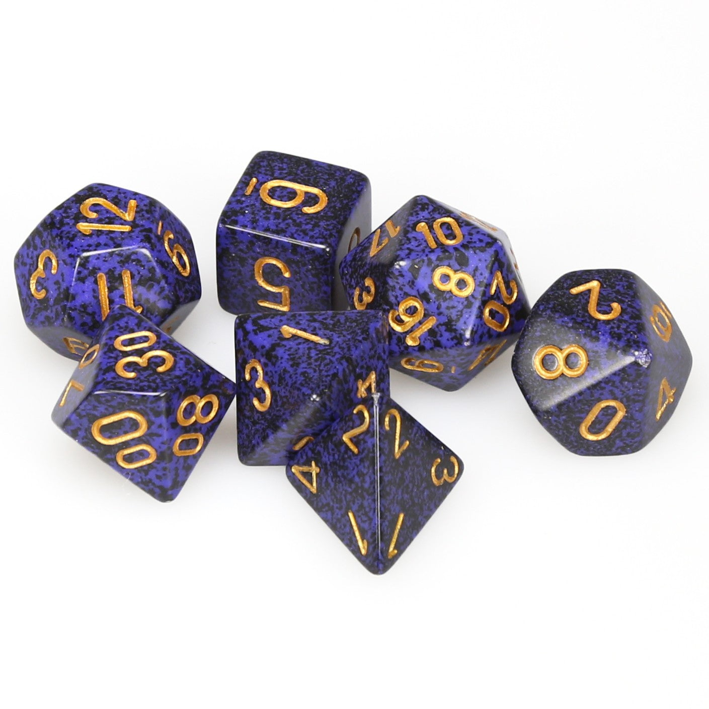 Chessex 7-Set Cube polyhedral dice