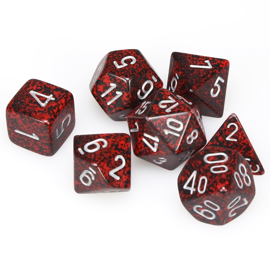 Chessex 7-Set Cube polyhedral dice