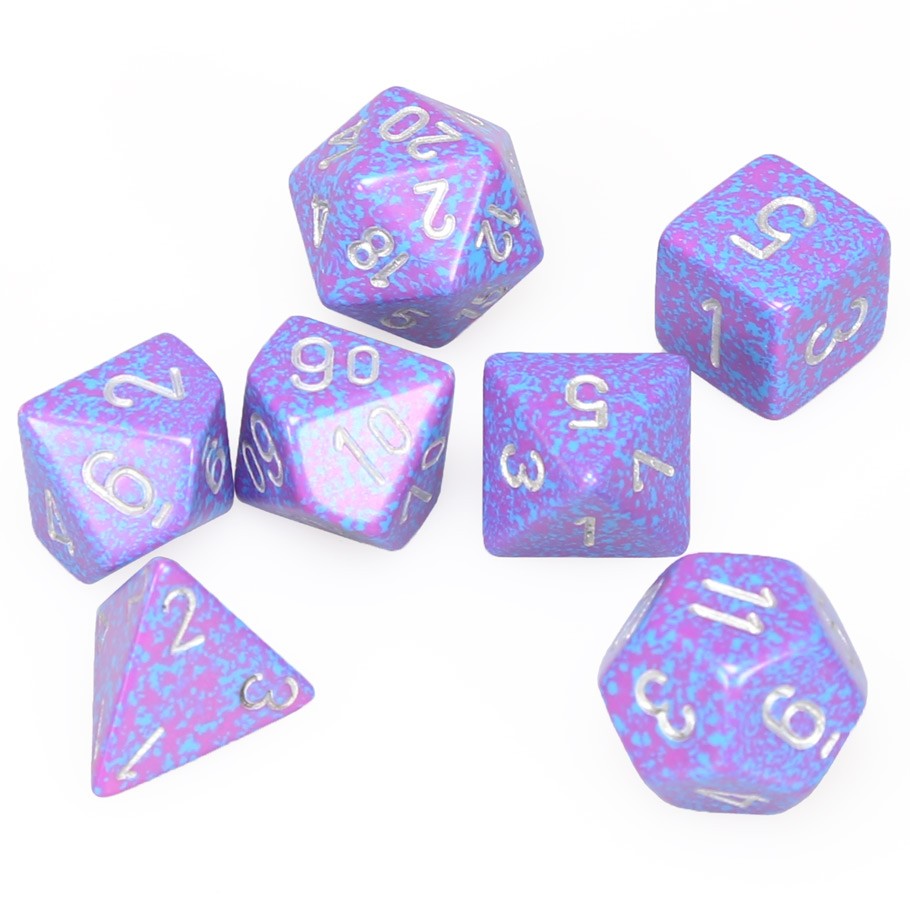 Chessex 7-Set Cube polyhedral dice
