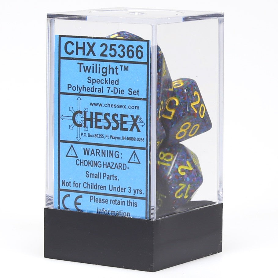 Chessex 7-Set Cube polyhedral dice