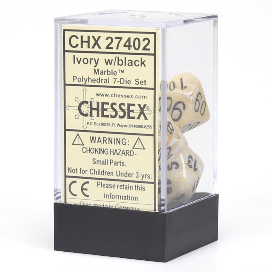 Chessex 7-Set Cube polyhedral dice