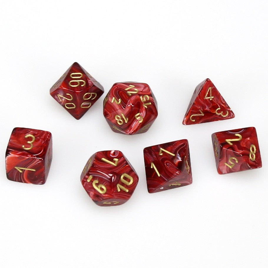 Chessex 7-Set Cube polyhedral dice