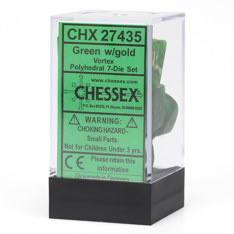 Chessex 7-Set Cube polyhedral dice
