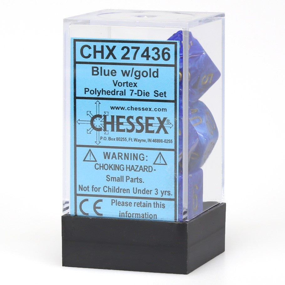 Chessex 7-Set Cube polyhedral dice