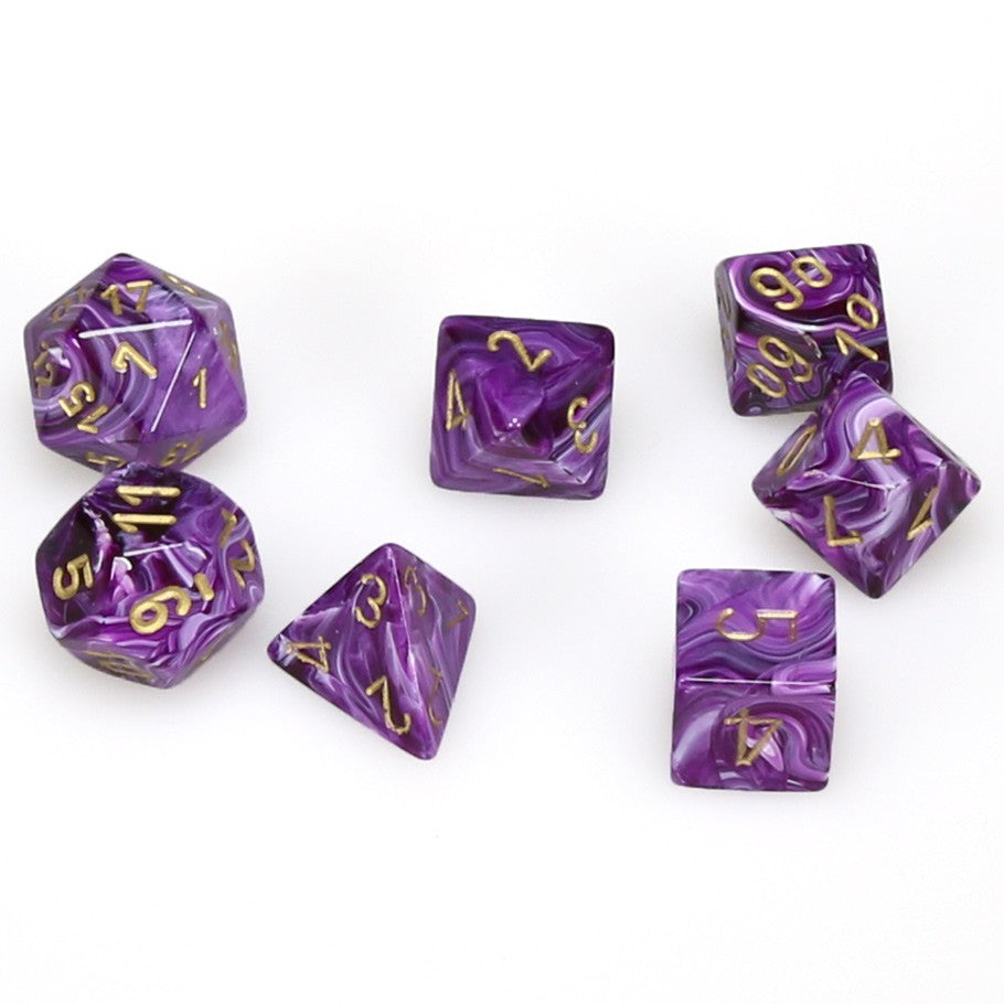 Chessex 7-Set Cube polyhedral dice
