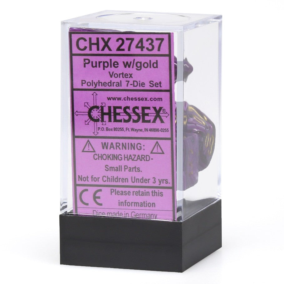 Chessex 7-Set Cube polyhedral dice