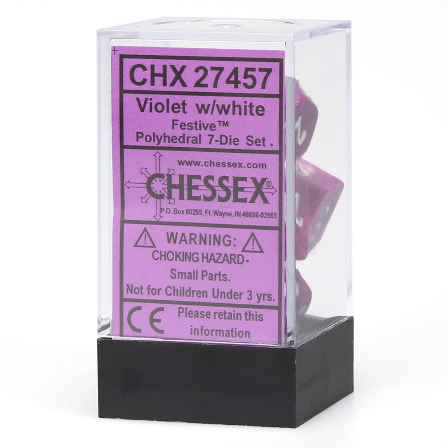 Chessex 7-Set Cube polyhedral dice