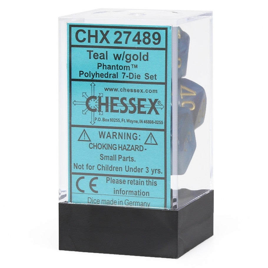Chessex 7-Set Cube polyhedral dice