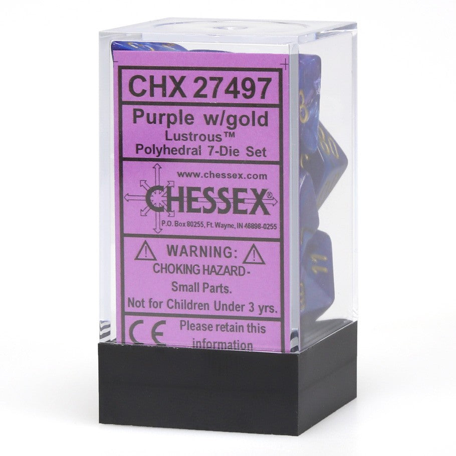 Chessex 7-Set Cube polyhedral dice