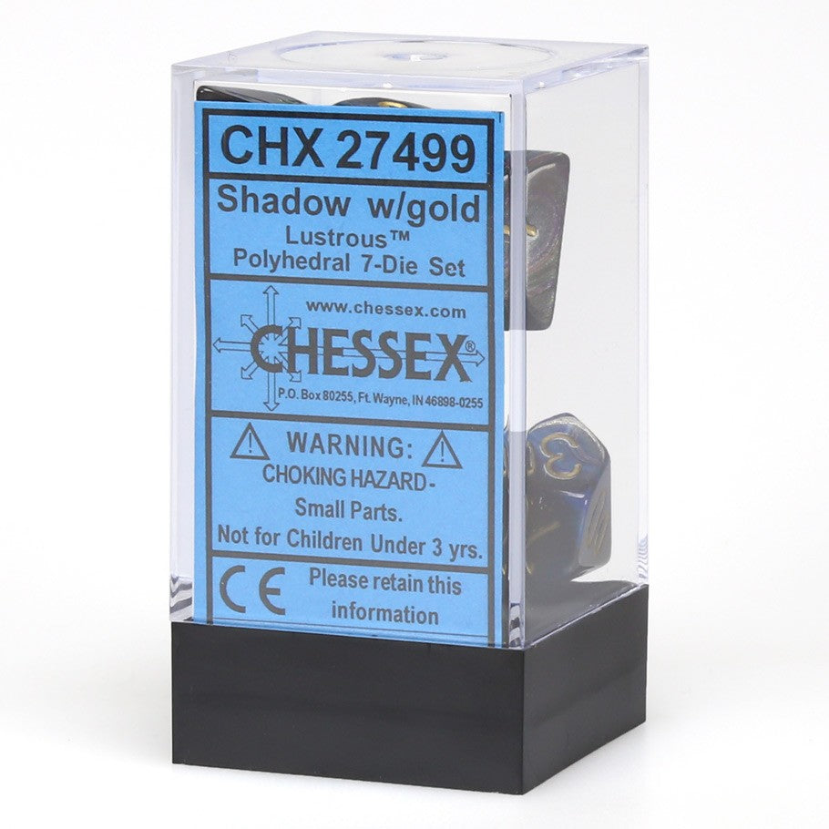 Chessex 7-Set Cube polyhedral dice