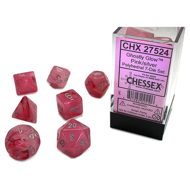 Chessex 7-Set Cube polyhedral dice