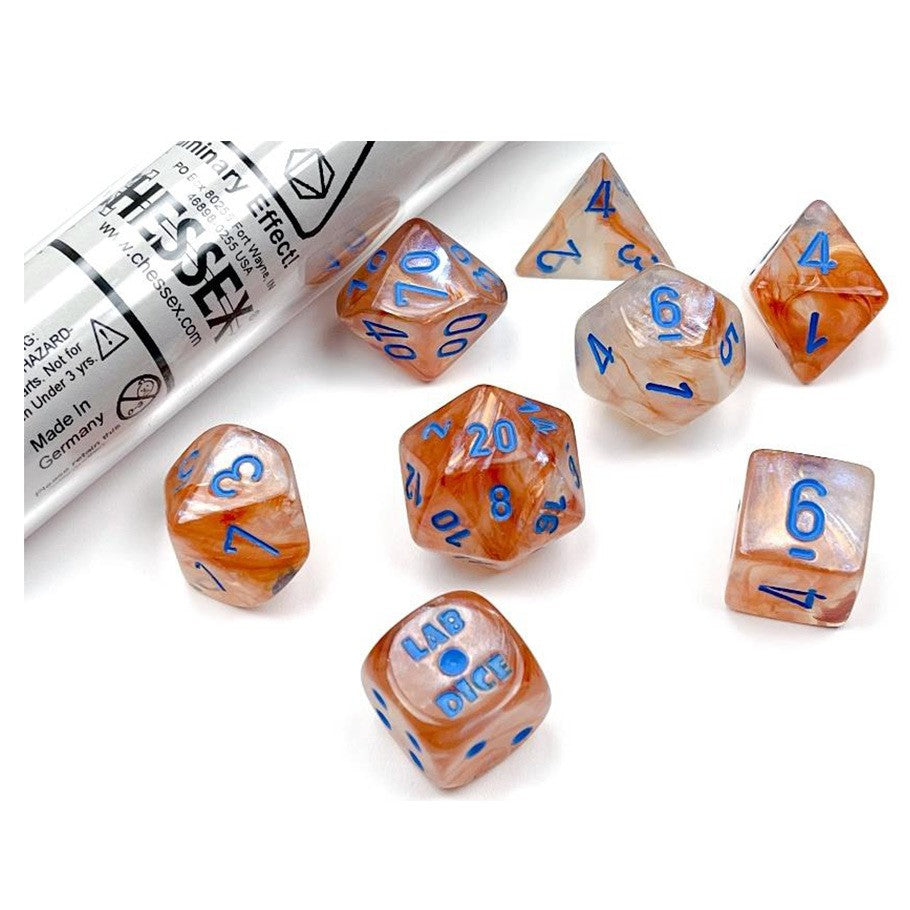 Chessex Lab Dice polyhedral 7-Set
