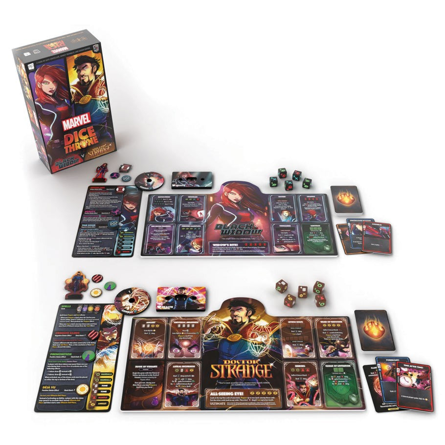 Dice Throne: 2-Hero Box 2 (Black Widow and Doctor Strange)